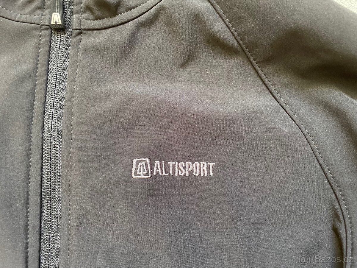 Černá pánská softshellová bunda, vel. S - 2