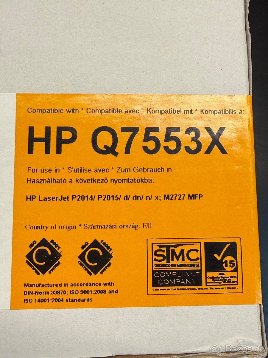 Toner do tiskárny HP Q7553X (53X) - 2