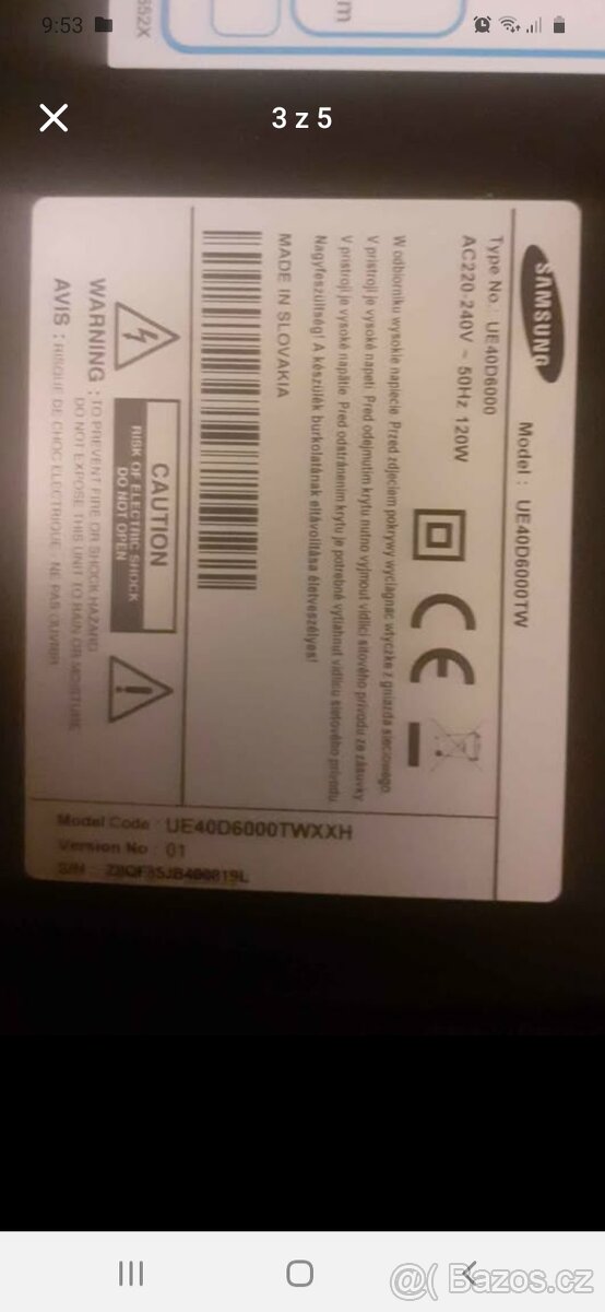 Televize samsung - 2