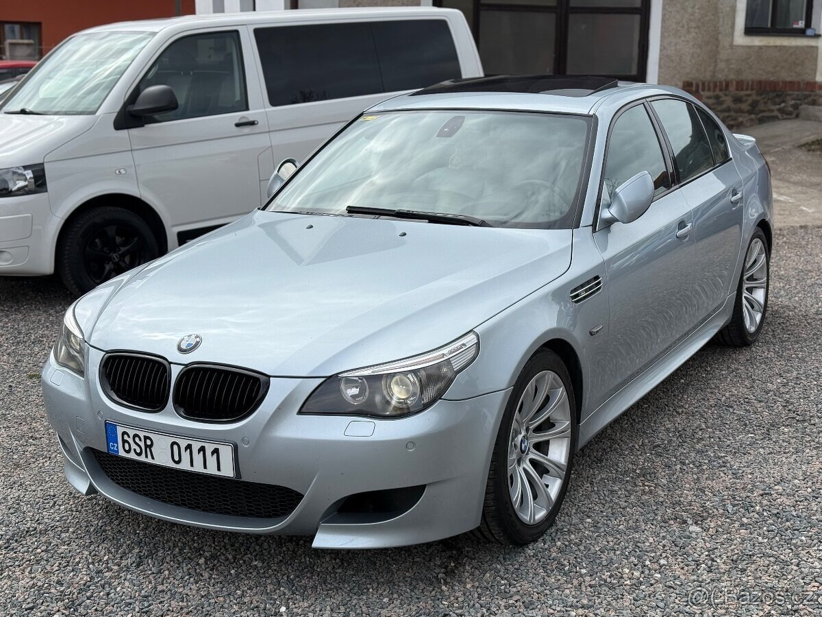 BMW M5 E60 V10 128TKM 2005 - orig stav - EU - 2