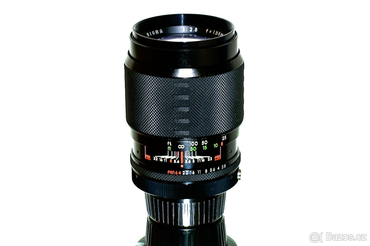 Sigma Pantel 2,8/135mm M42 Japan TOP STAV - 2