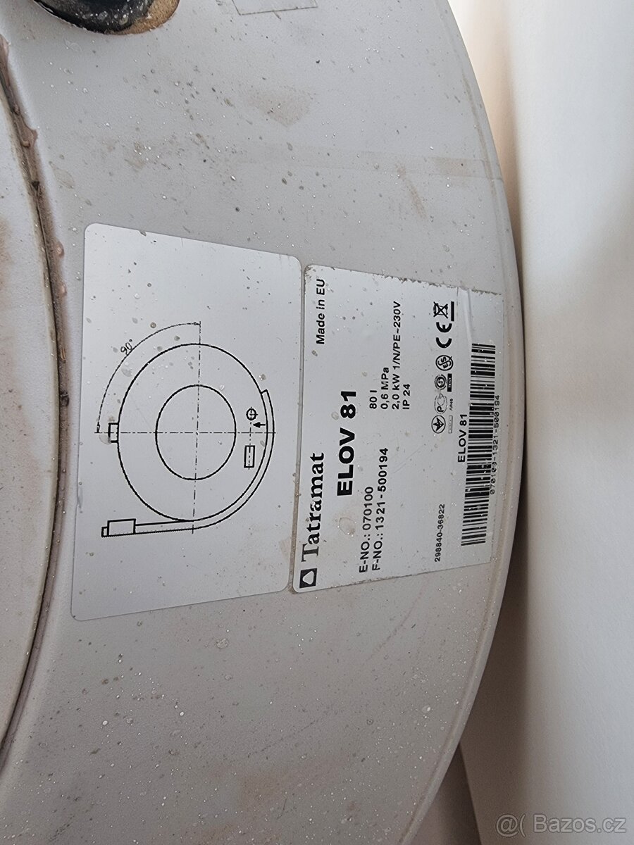 Bojler Tatramat 80 l - 2