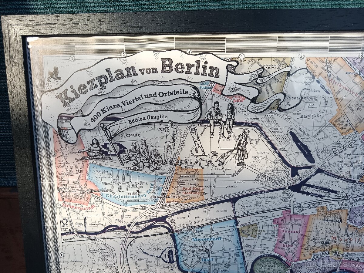 Mapa berlínské čtvrti - 2