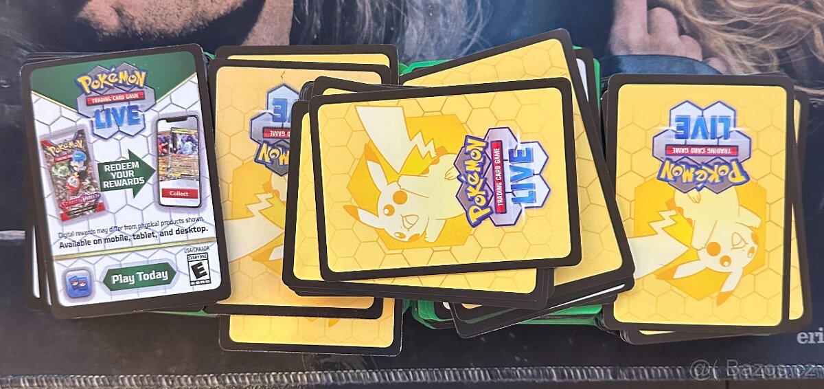 Pokemon mix bulk+přislušenství - 2
