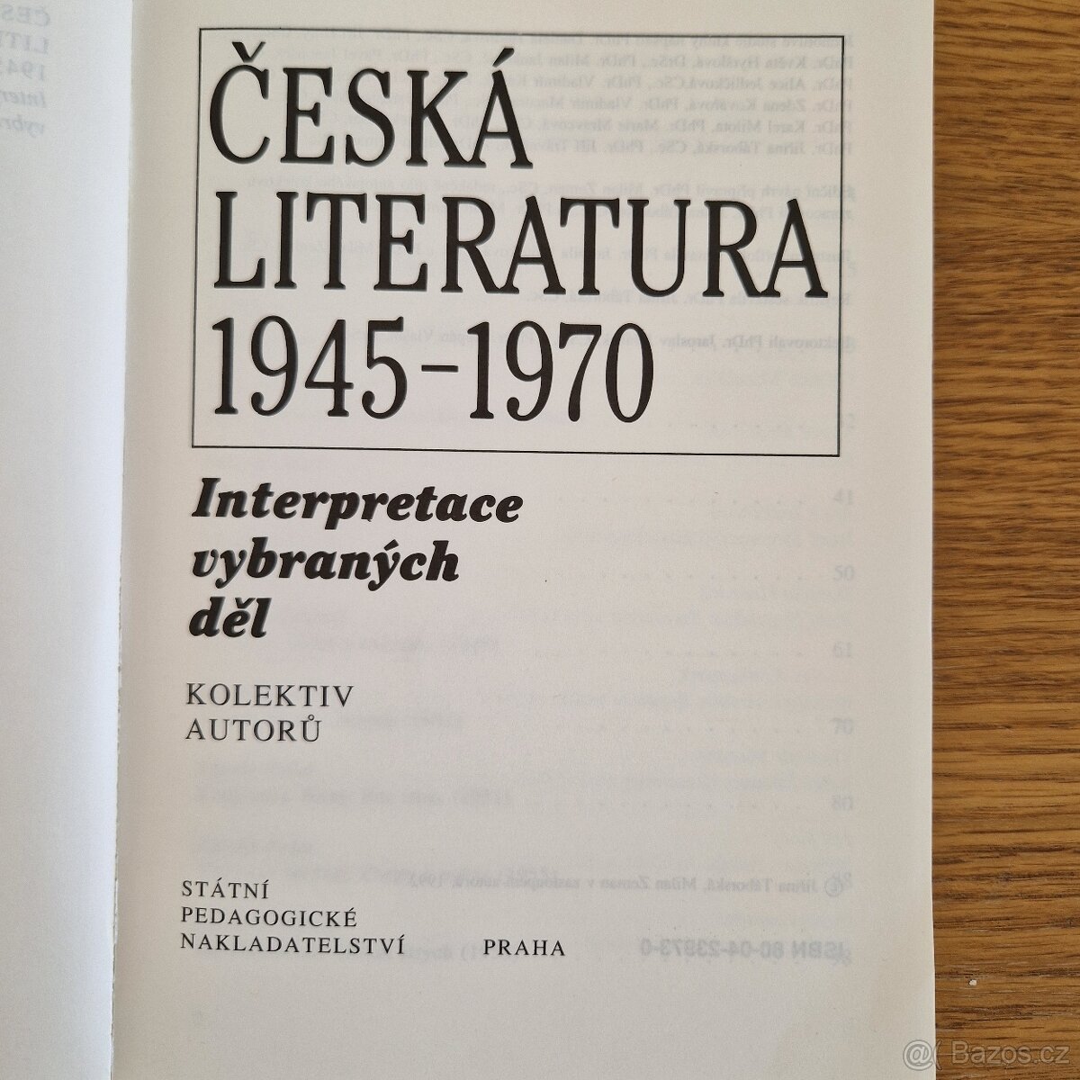 česká literatura 1945-1970 - 2