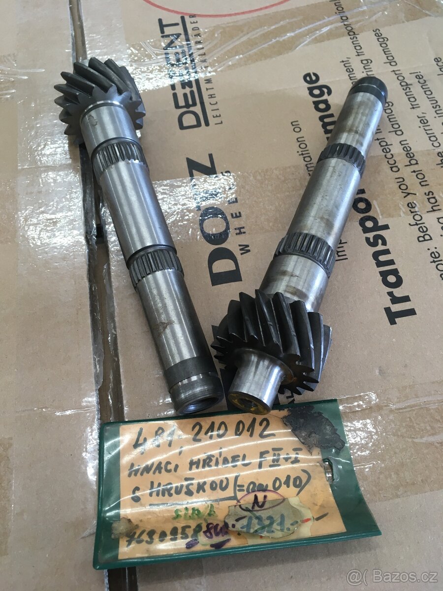 Prodám 2x hnací hřídel Fiat Panda, UNO l ll - 2