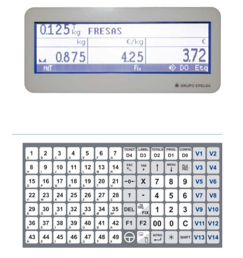 Obchodní váha Epelsa Euroscale 20RLI 98T - 2