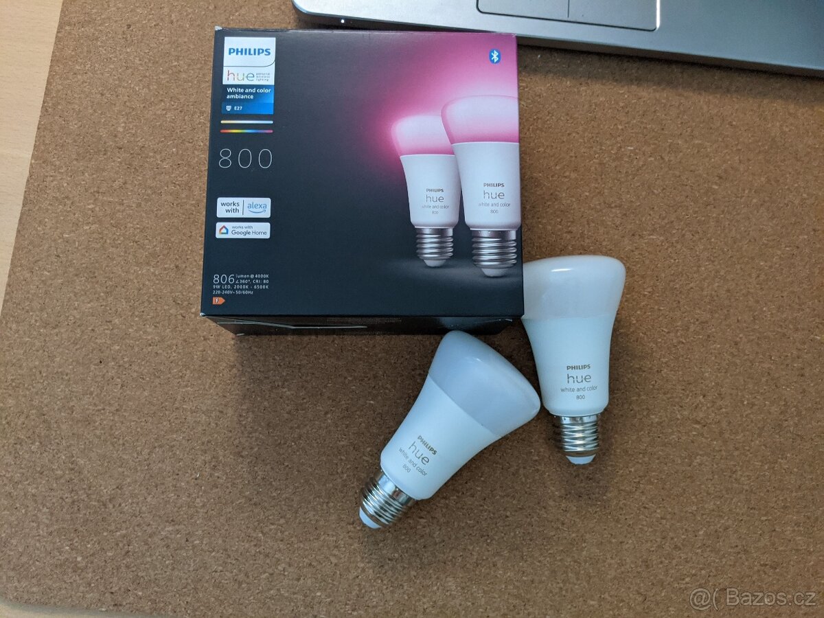 Žárovka Philips HUE white and color ambiance 800 E27 - 2