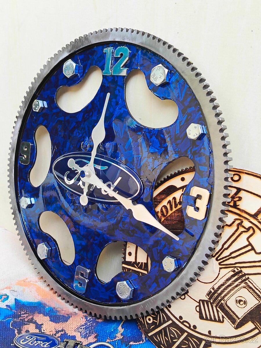 FORD hodiny ze setrvačníku - Autonábytek Kovář - 2