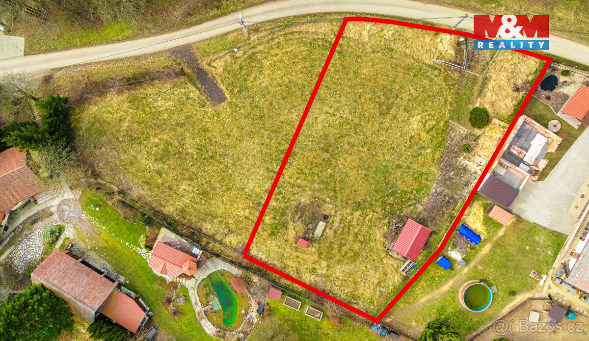Prodej pozemku k bydlení, 1200 m², Jinolice - 2