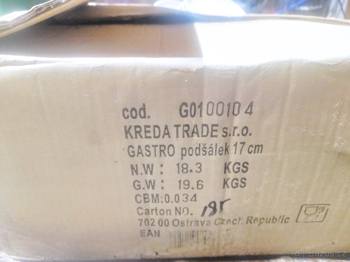 Gastro podšálek Trend 17 cm nový - 2