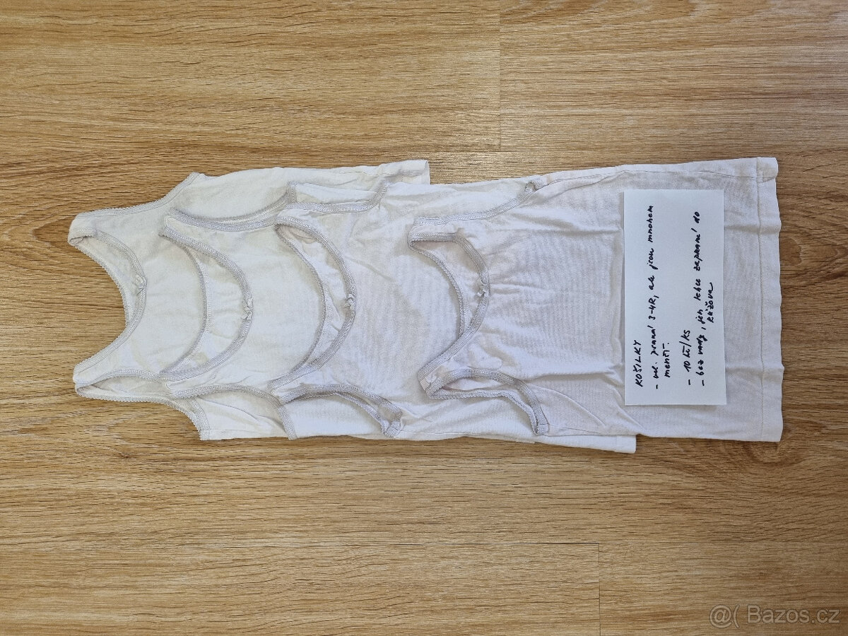 detská body, trička a tílka vel. 86/92, 1-2R - 2