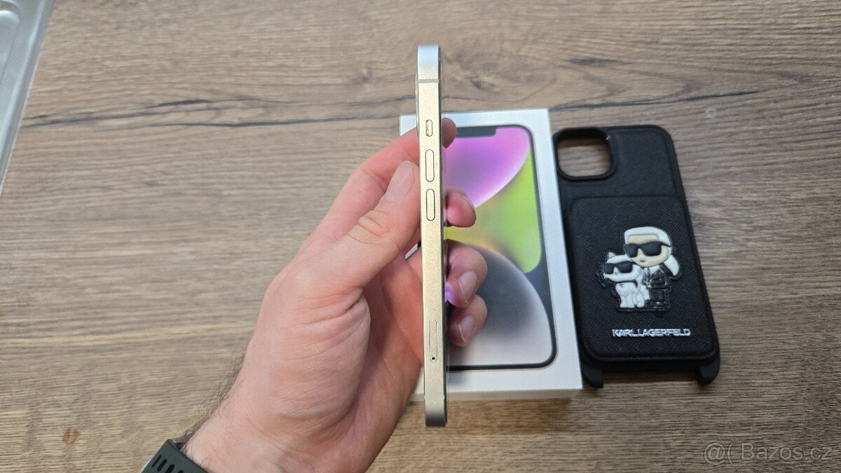 Apple iPhone 14 128gb Starlight, hezký stav - 2