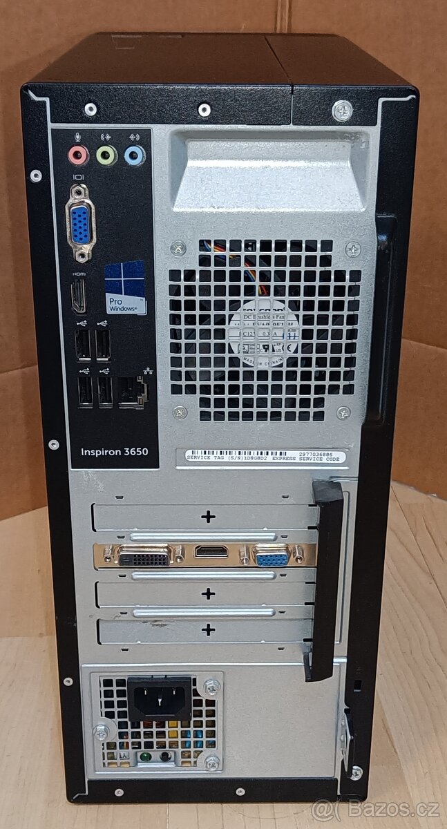 Dell Inspiron 3650,i5-6400,WIN 11,HDD 1TB,RAM 16GB,monitor - 2