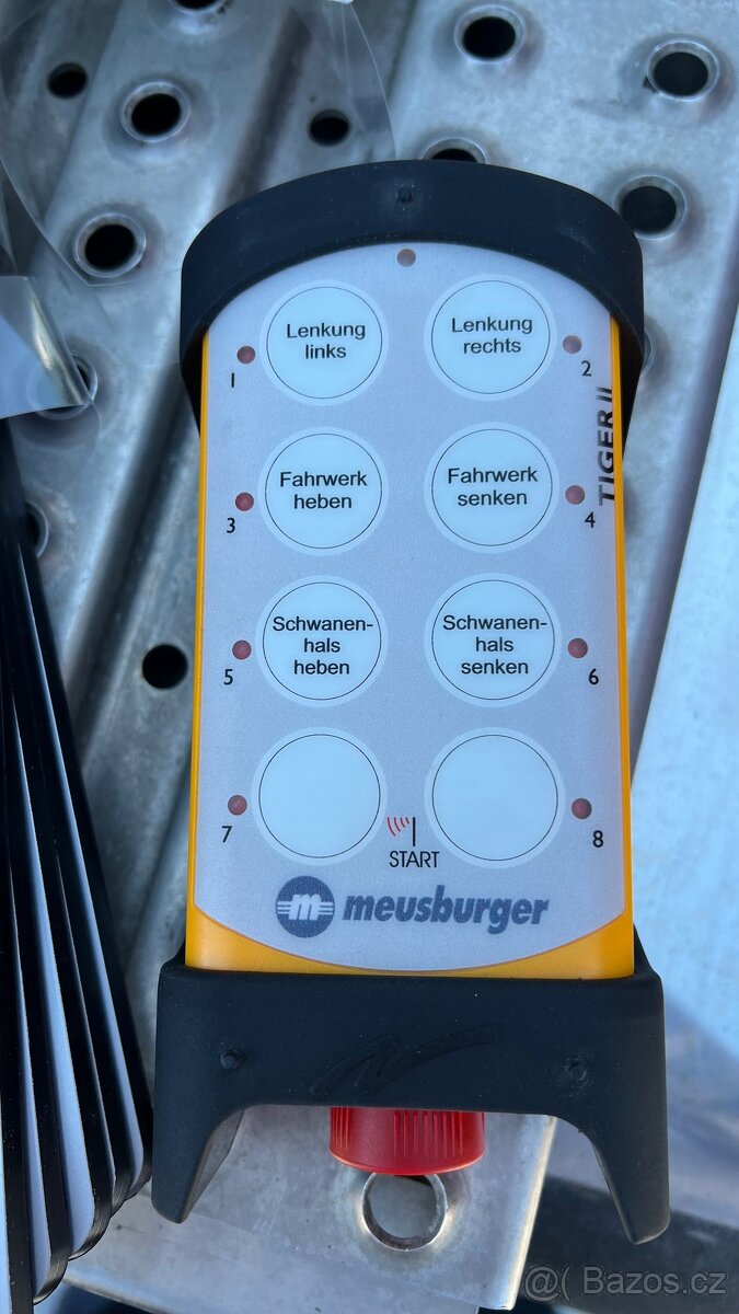 Hlubinný návěs Meusburger - 2