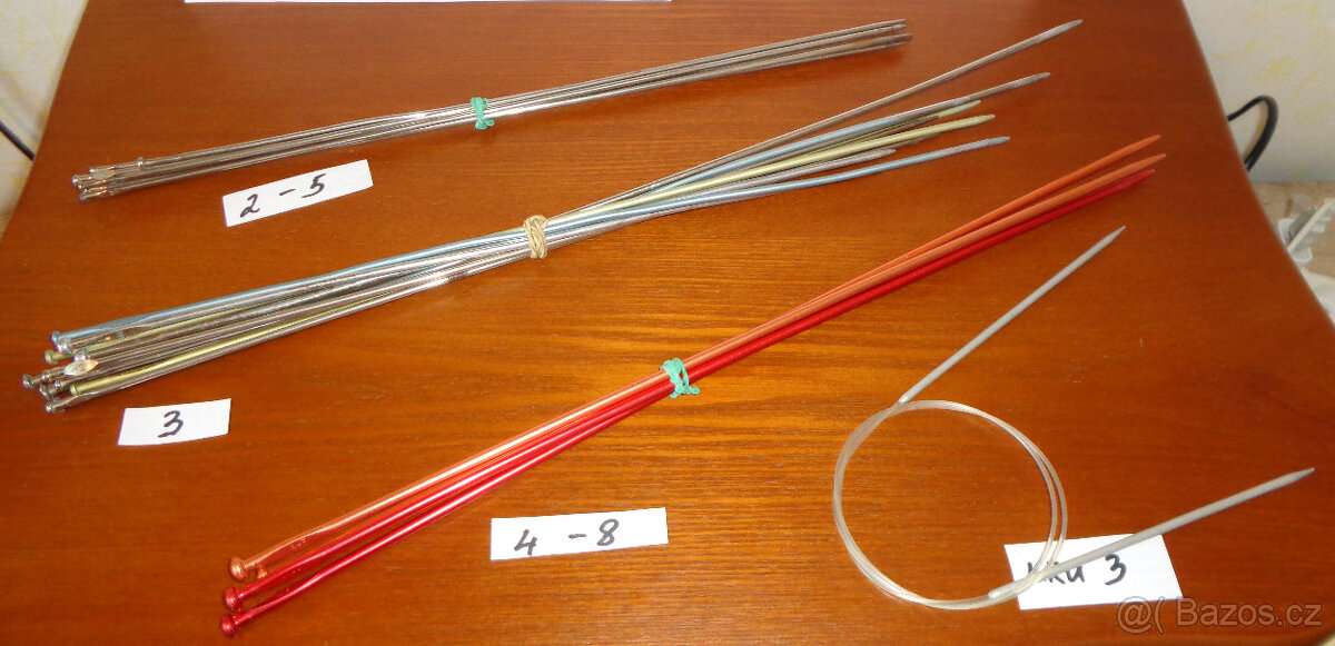 Pletací jehlice - 2