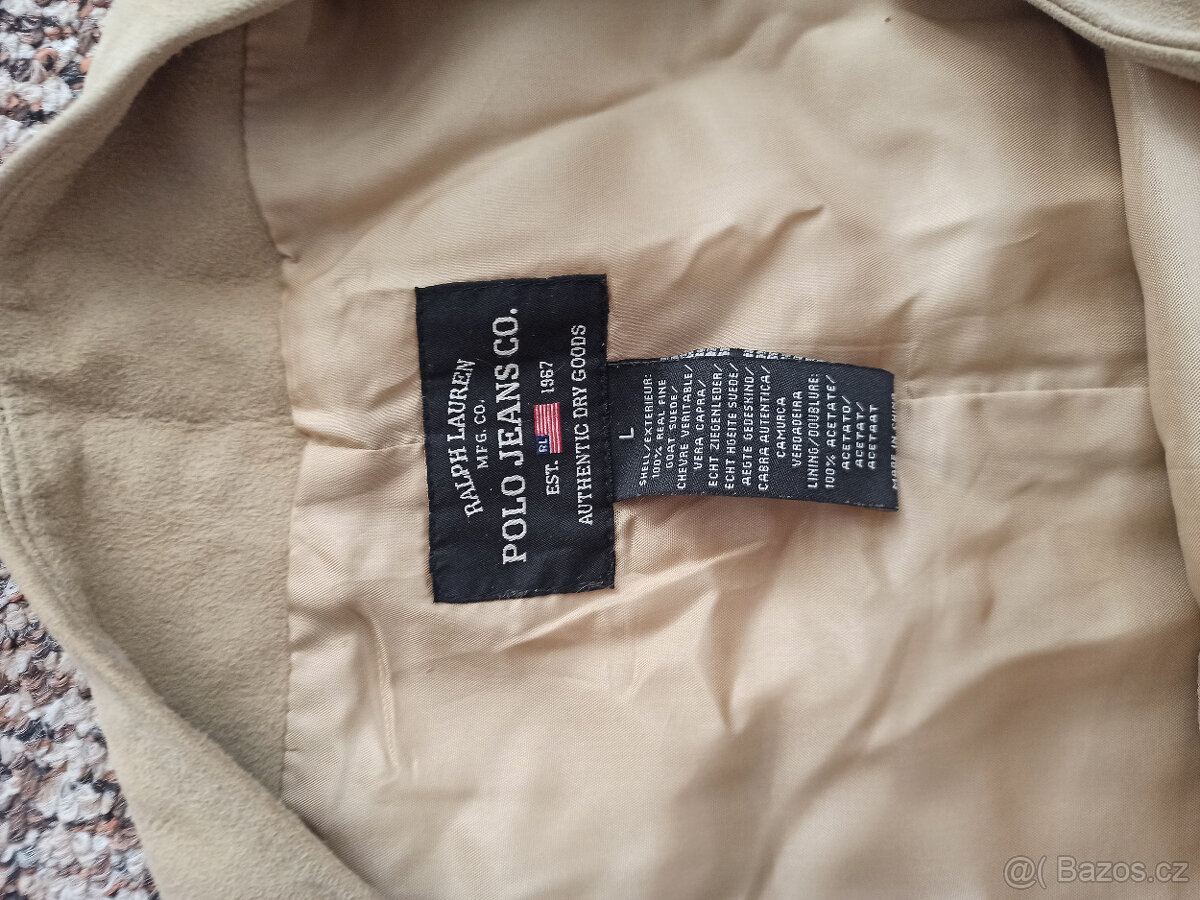 Dámské kožené pončo Ralph Lauren - 2