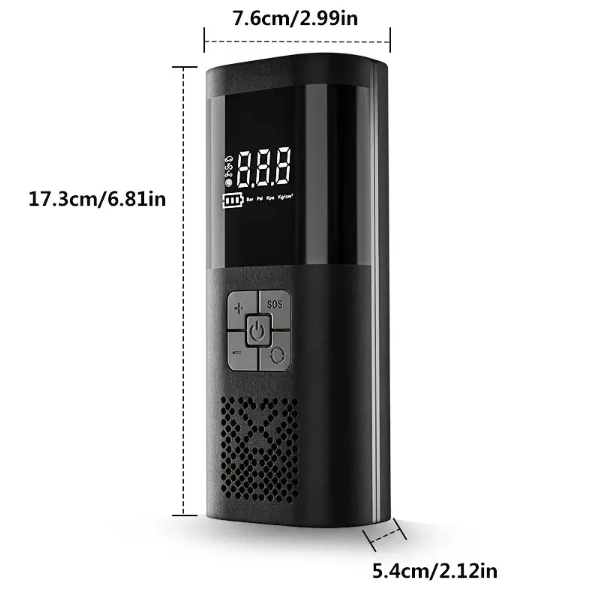 Vzduchový kompresor AKU 6000mAh - 2