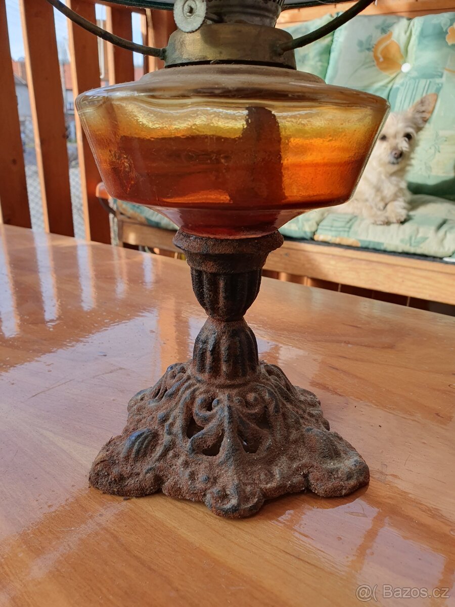 Retro petrolejova lampa - 2