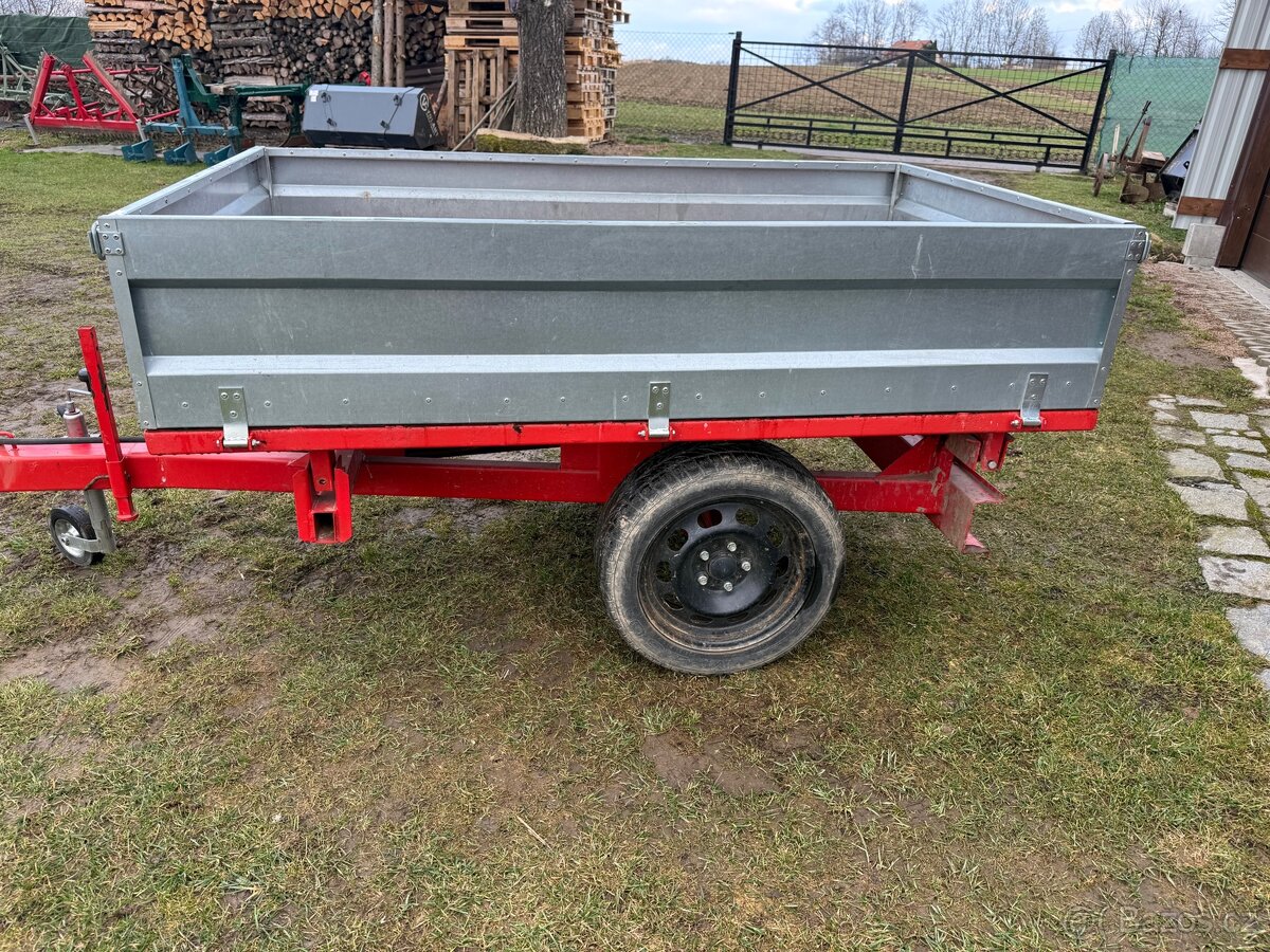 Sklápěcí vlek za Malotraktor - 2