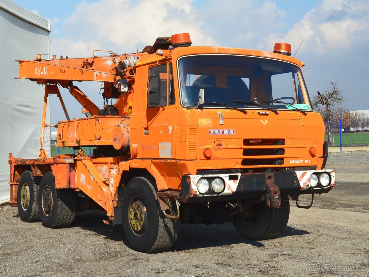 TATRA 815 AV 14, 6X6 autojeřáb, vyprošťovací - 2