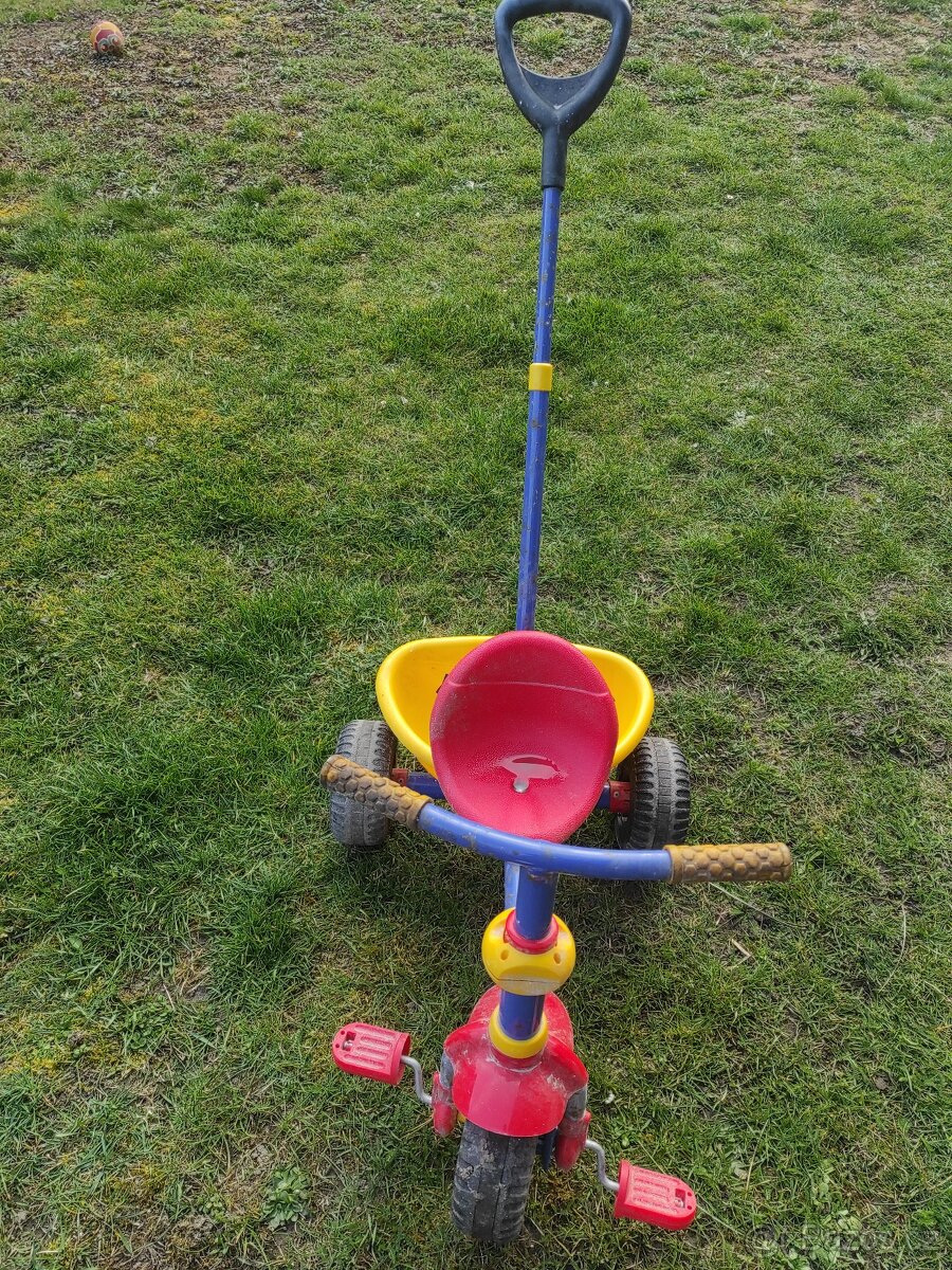 Tříkolka s vodící tyčí - 2