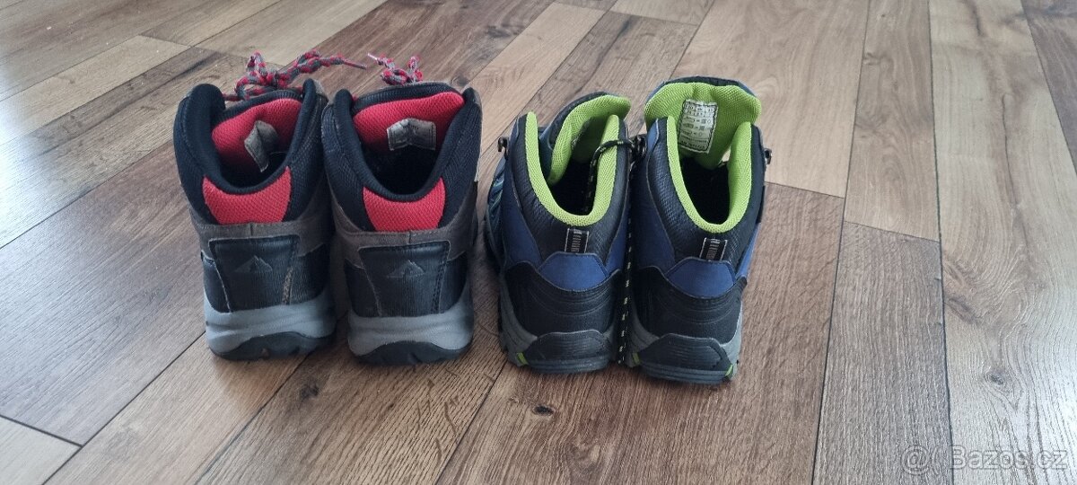 Trekové, nepromokavé boty, velikost 37,35 - 2