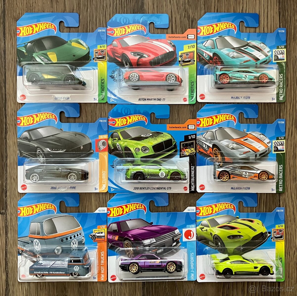 Hot Wheels autíčka - 2