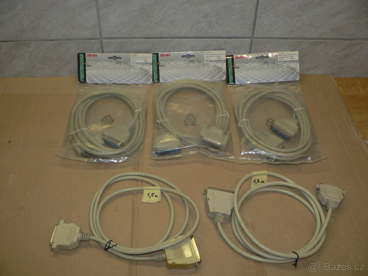 Pc kabel-25 pól.D-sub / 36 pól.Centronics - 2