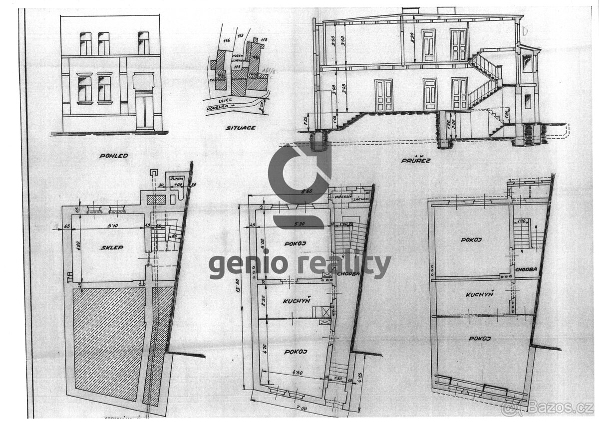 Prodej domu k celkové rekonstrukci v centru města - 2