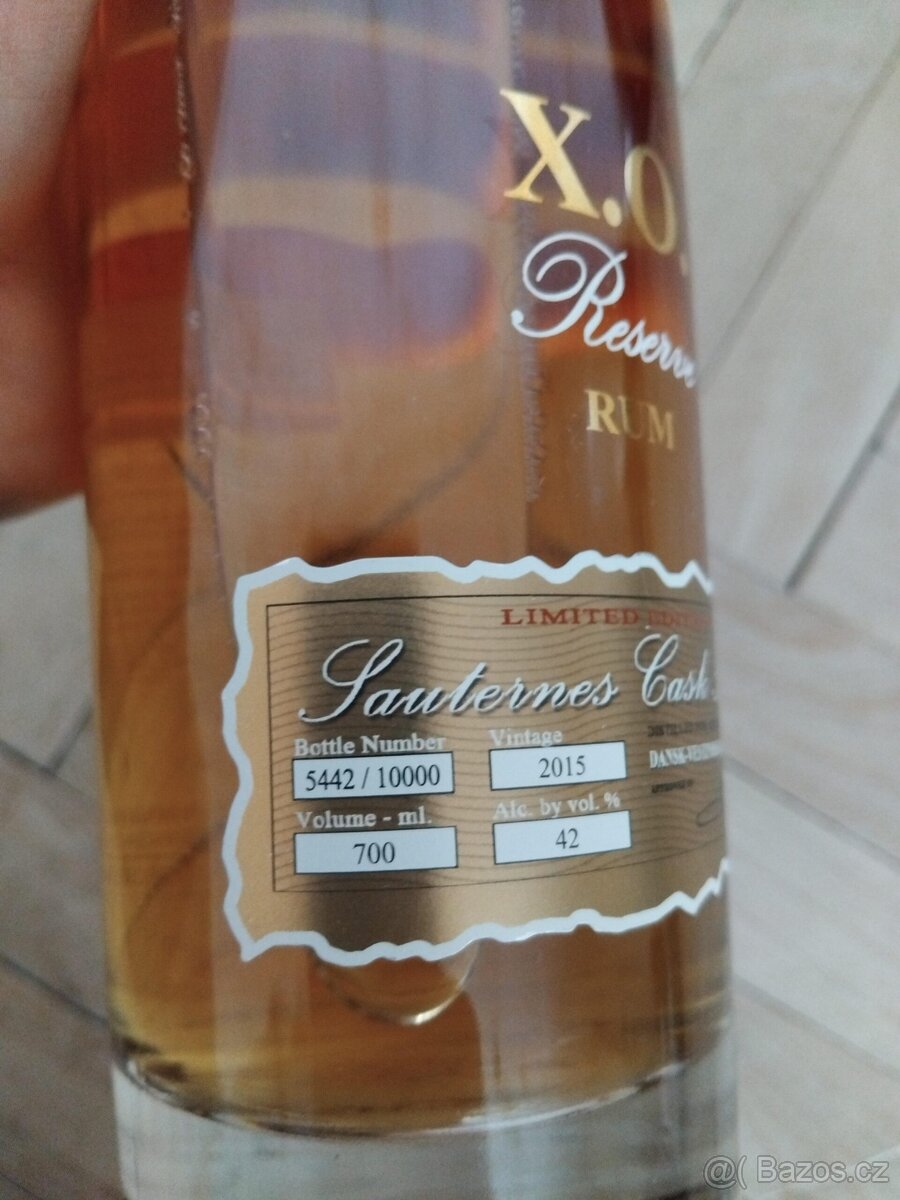 A.H.Riise XO Sauternes Cask 2015 0,7l 42% GB L.E. č. 5442 - 2