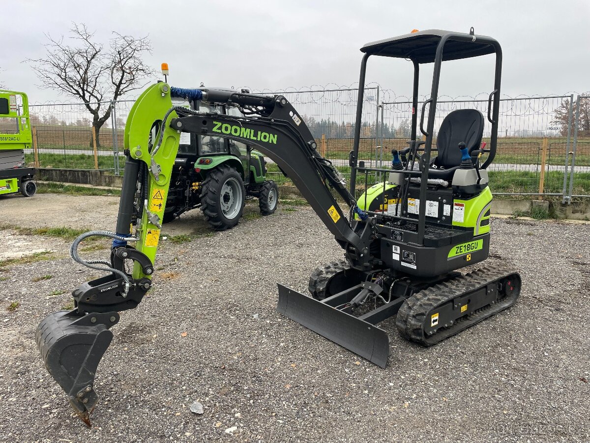 Pásový bagr Zoomlion ZE18GU - 2