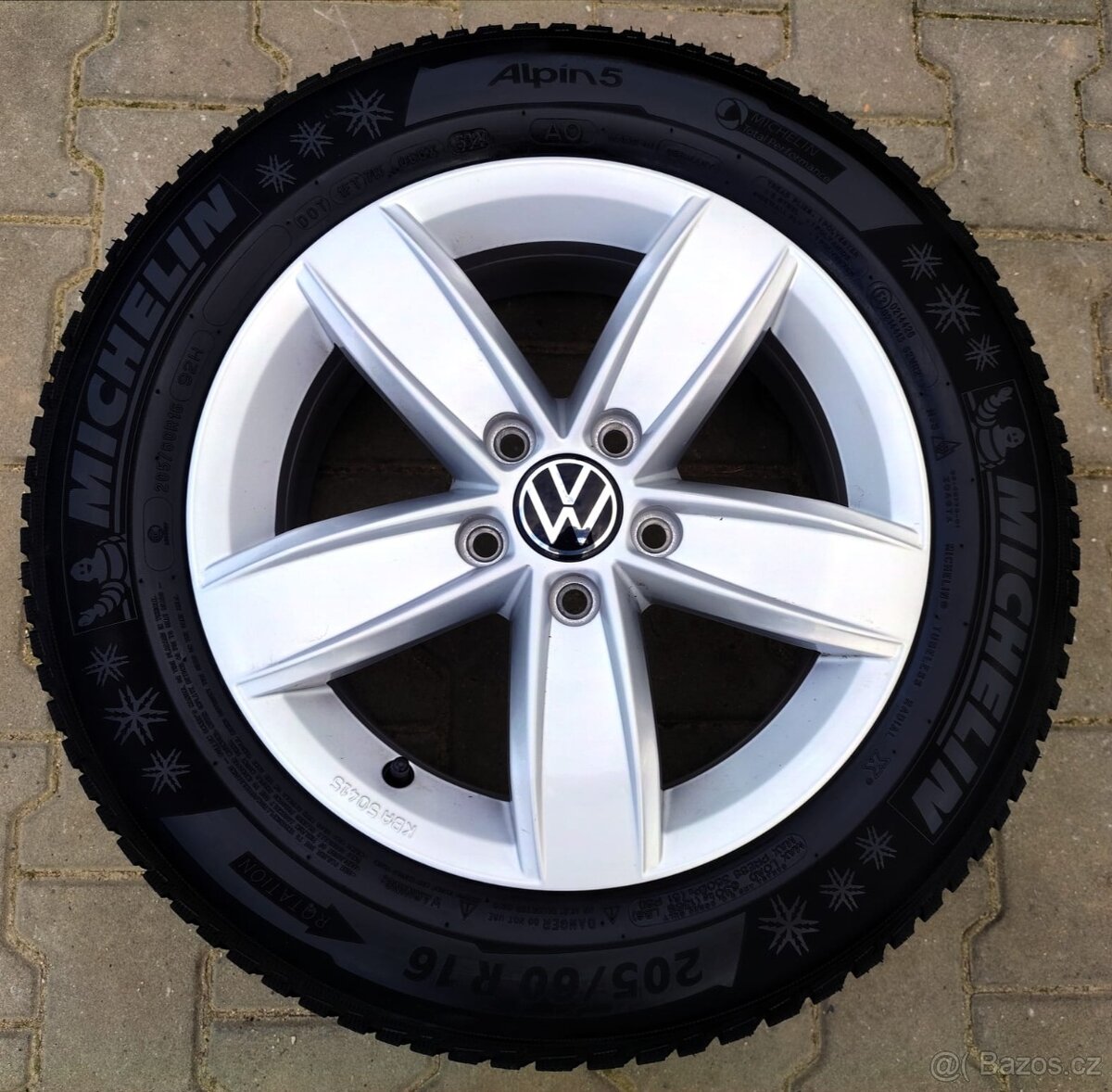 Disky originální VW T-Roc 5x112 R16 Corvara - 2