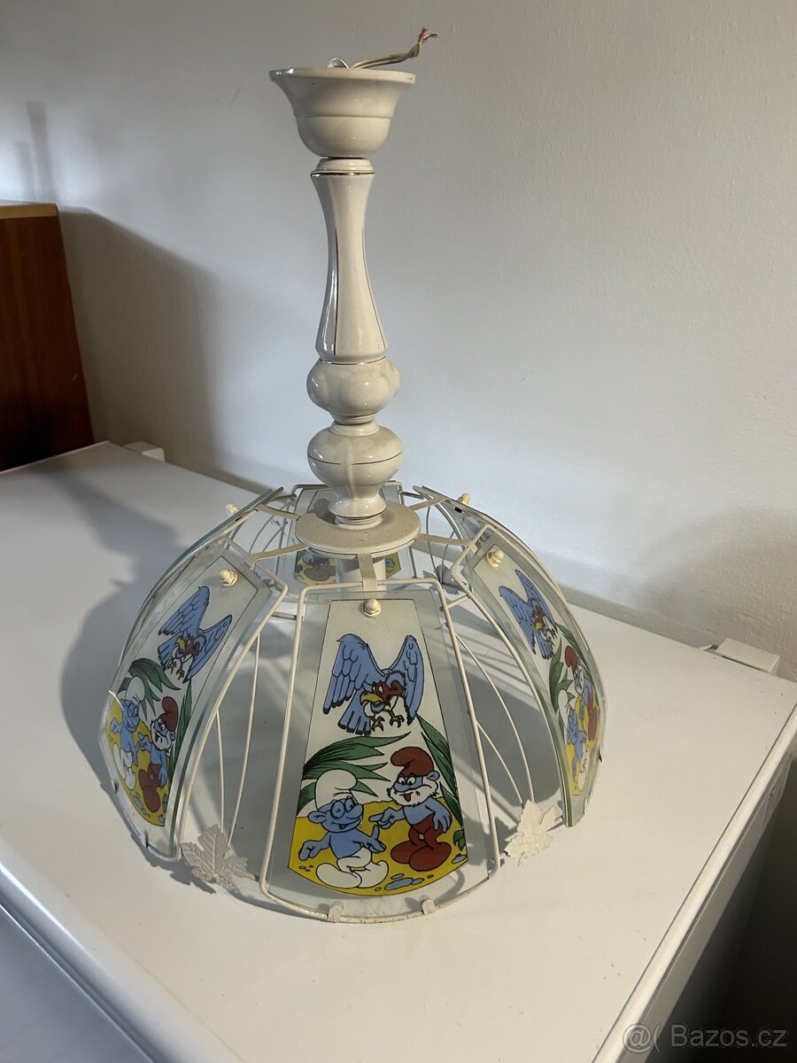 Dětský skleněný lustr - 2