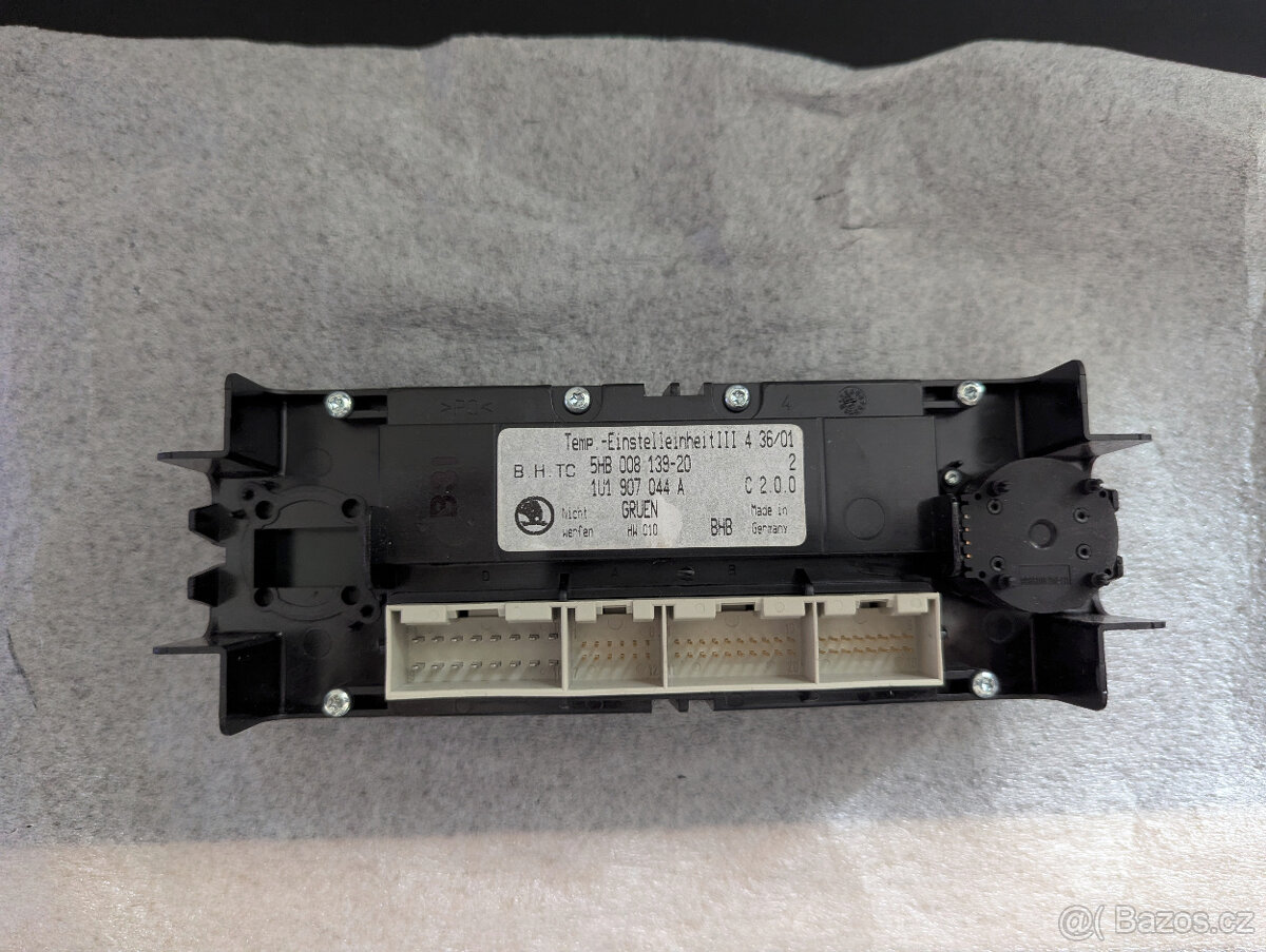 Panel ovládání klimatizace Škoda Octavia I - 2