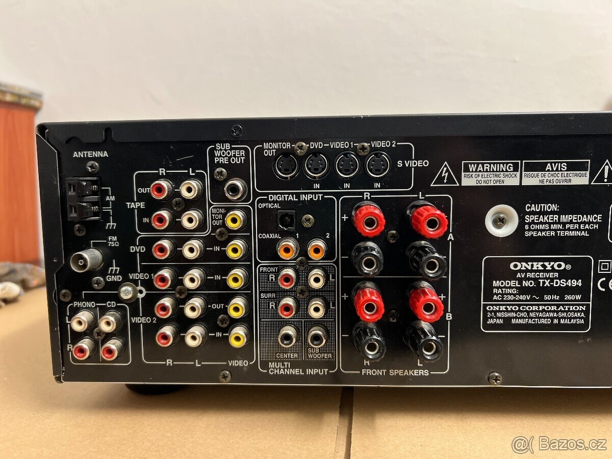 Onkyo TX-DS494 je stereo receiver + DO - 2