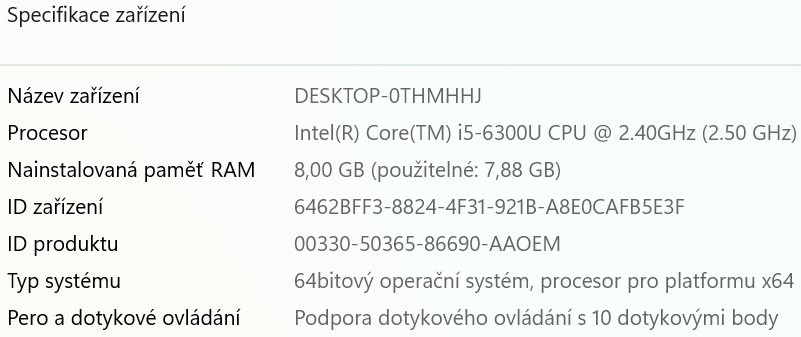 ▼DELL Latitude 5470 - 14" / TOUCH / 8GB / SSD / ZÁR▼ - 2