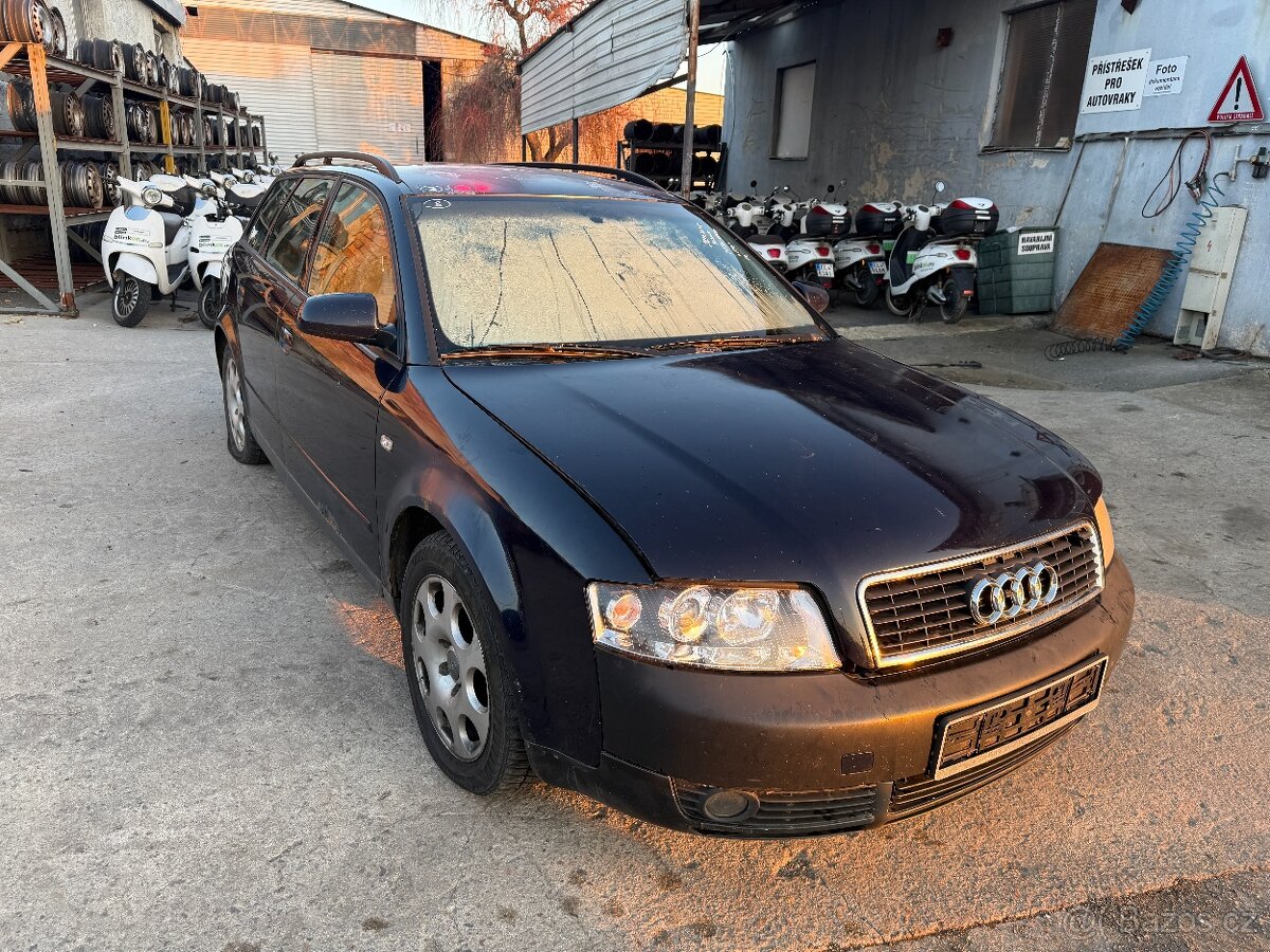 Náhradní díly - Audi A4 2.5 TDI 114kW r.v. 2002 - 2