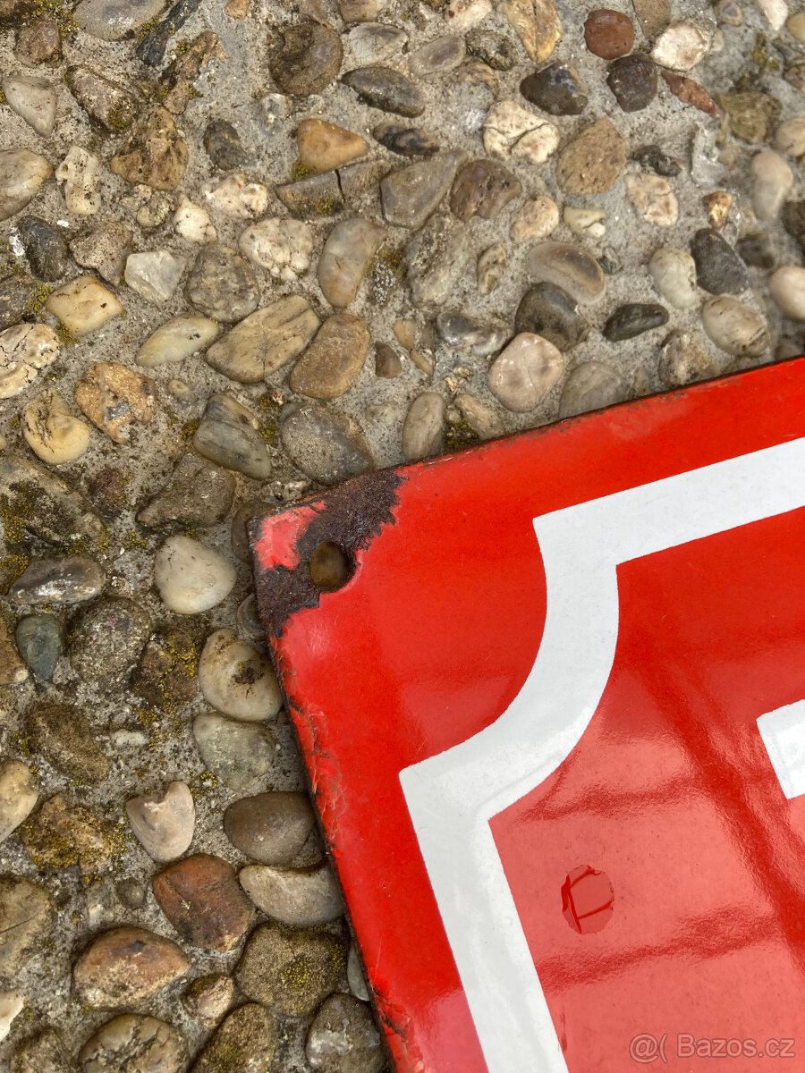 Smaltovaná cedule uliční za 900 kč s doručením - 2