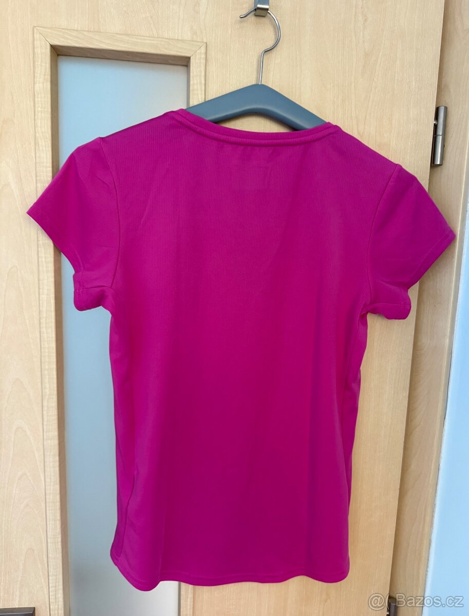 Dám. růžové sportovní triko z Tchiba, vel. S/M. - 2