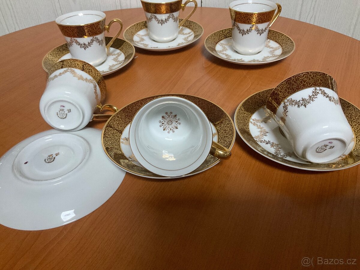 Set 6ti šálků, nepoškozené, nepoužité - 2