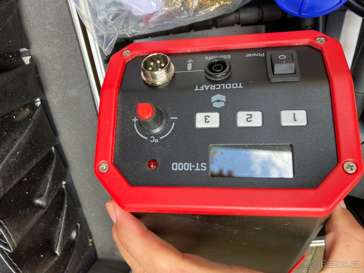 Pájecí stanice Toolcraft ST100-D 100W - 2