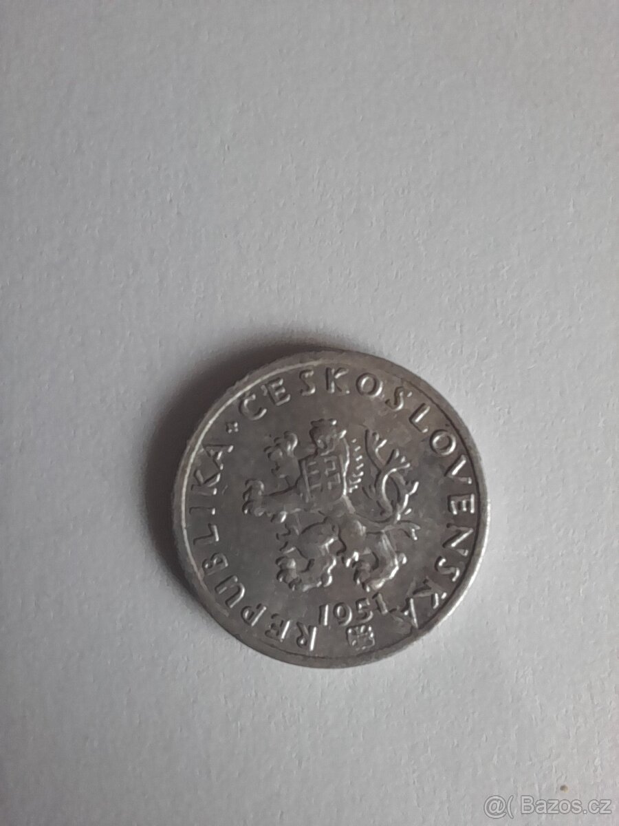 20 haléřů 1951 - 2