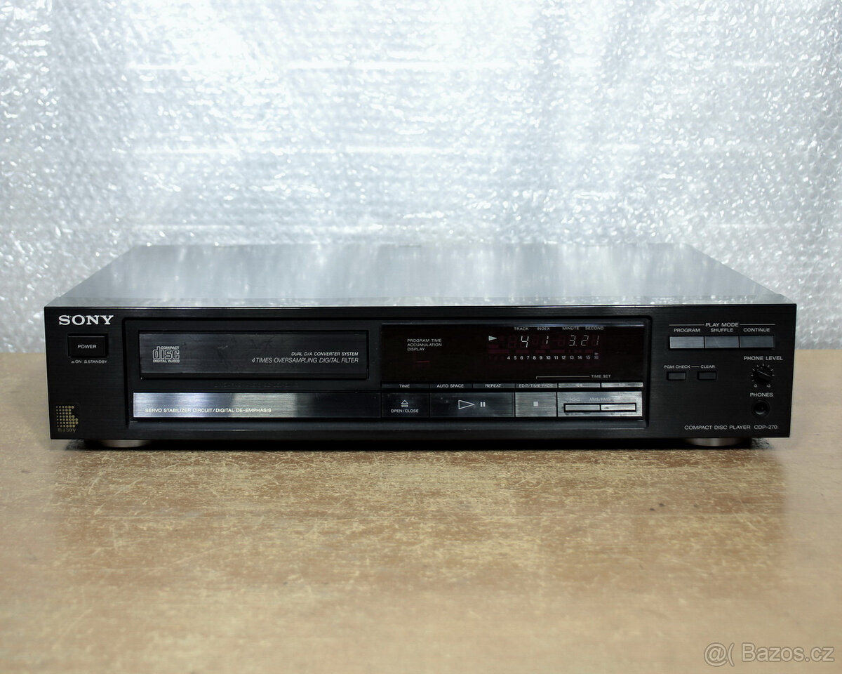 CD přehrávač Sony CDP 270. - 2