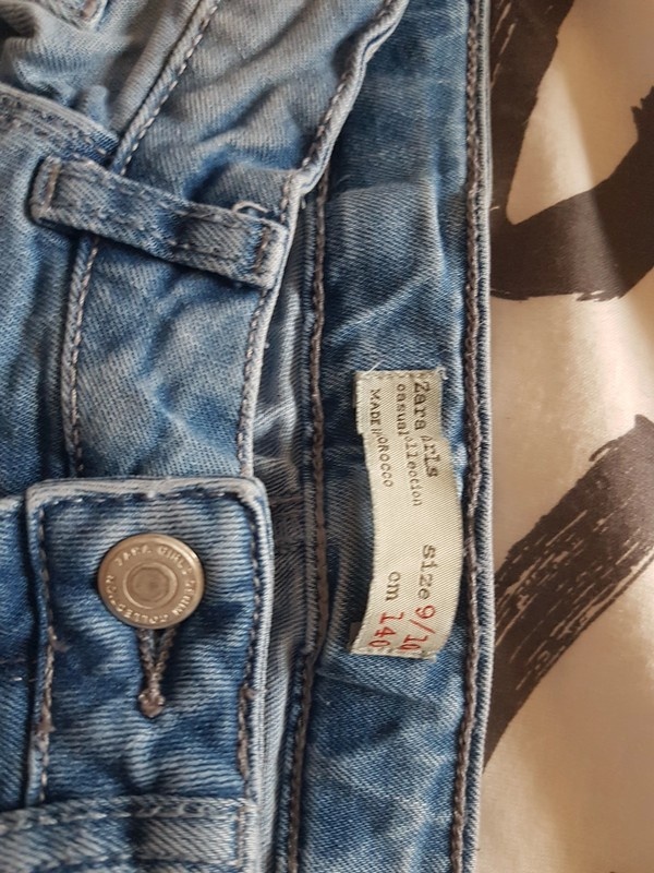 Dívčí džíny Zara vel. 140 - 2