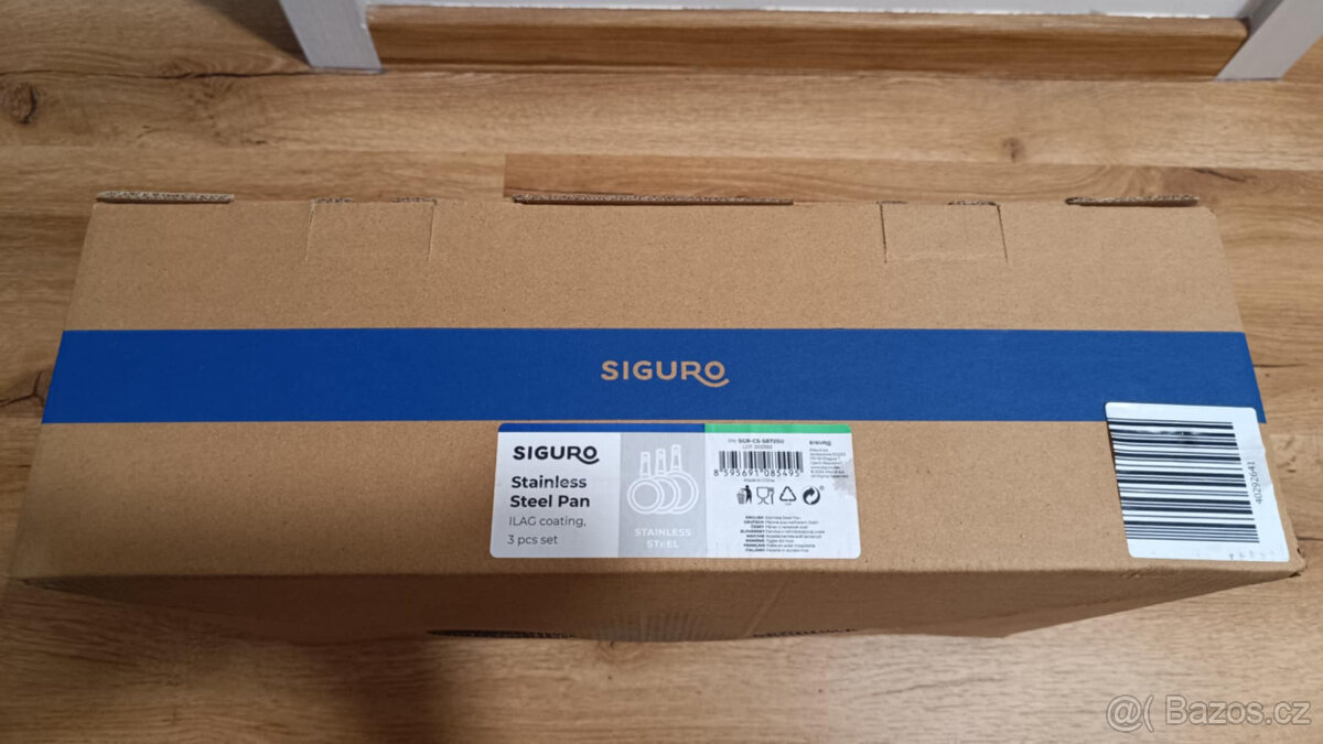 NOVÁ sada 3 pánví Siguro Pure Delight - 2