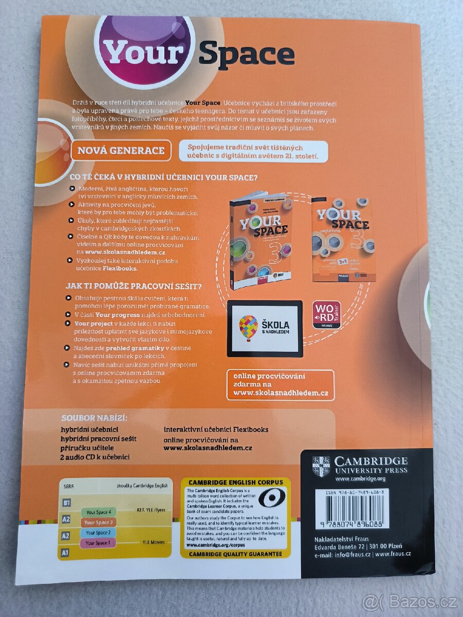 učebnice angličtiny Your space 3 - 2