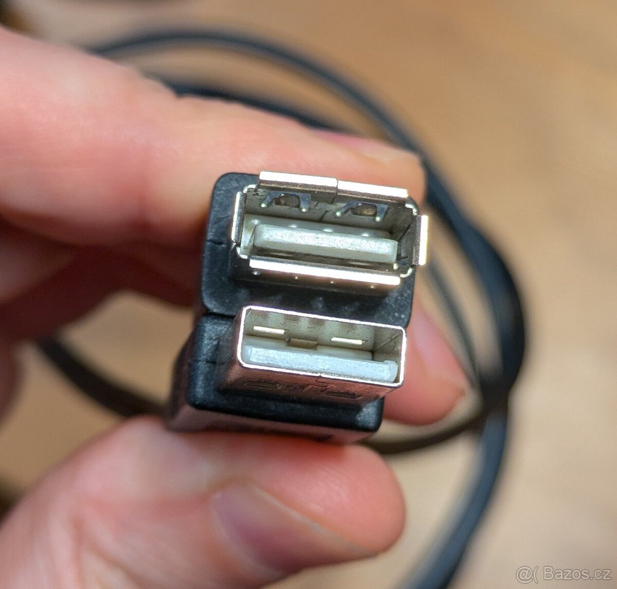 USB prodlužovací kabel USB-A, délka 1,8 m – černý - 2