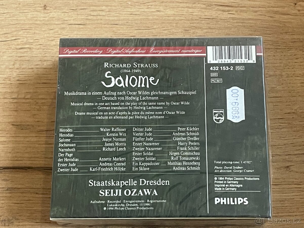 CD – Richard Strauss – Salome (Jessye Norman, Ozawa) - 2