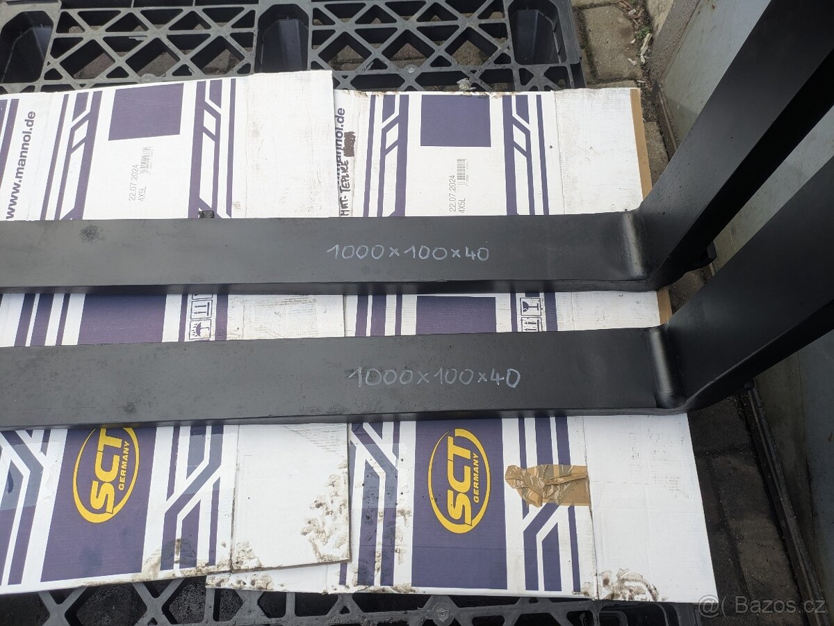 nosné vidlice 100 x 40 x1000 mm - 2